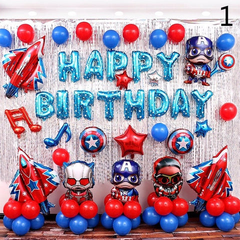 Prepare Avengers Themed Party Decors & Balloons