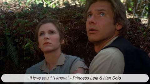 Princess Leia & Han Solo