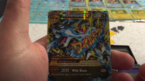 RARE Mega Charizard EX Card