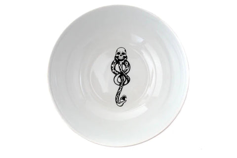 HARRY POTTER VOLDEMORT DEATH EATER CERAMIC LARGE SERVING BOWL | 10.5-INCH BOWL