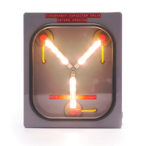 BACK TO THE FUTURE FLUX CAPACITOR REPLICA USB MOOD LIGHT | 6 INCHES TALL