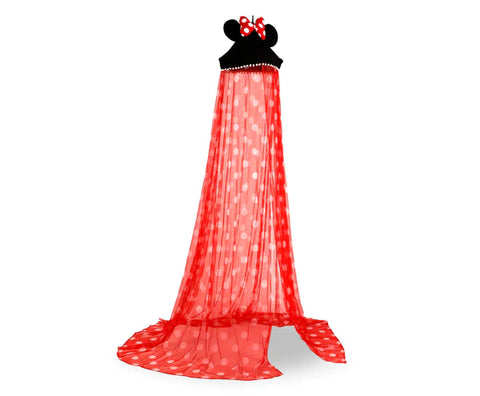 DISNEY MINNIE MOUSE CEILING BED CANOPY | HANGING CURTAIN NETTING