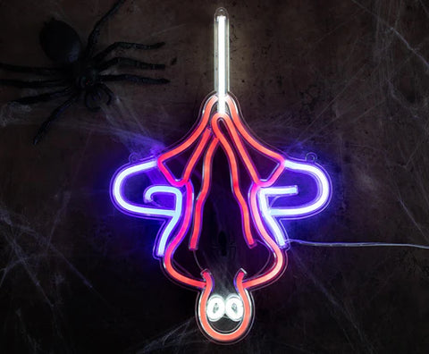 MARVEL SPIDER-MAN HANGING LED NEON WALL LIGHT SIGN