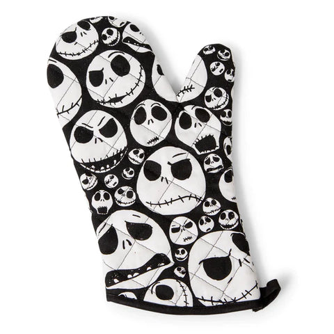 DISNEY THE NIGHTMARE BEFORE CHRISTMAS JACK FACES KITCHEN OVEN MITT GLOVE