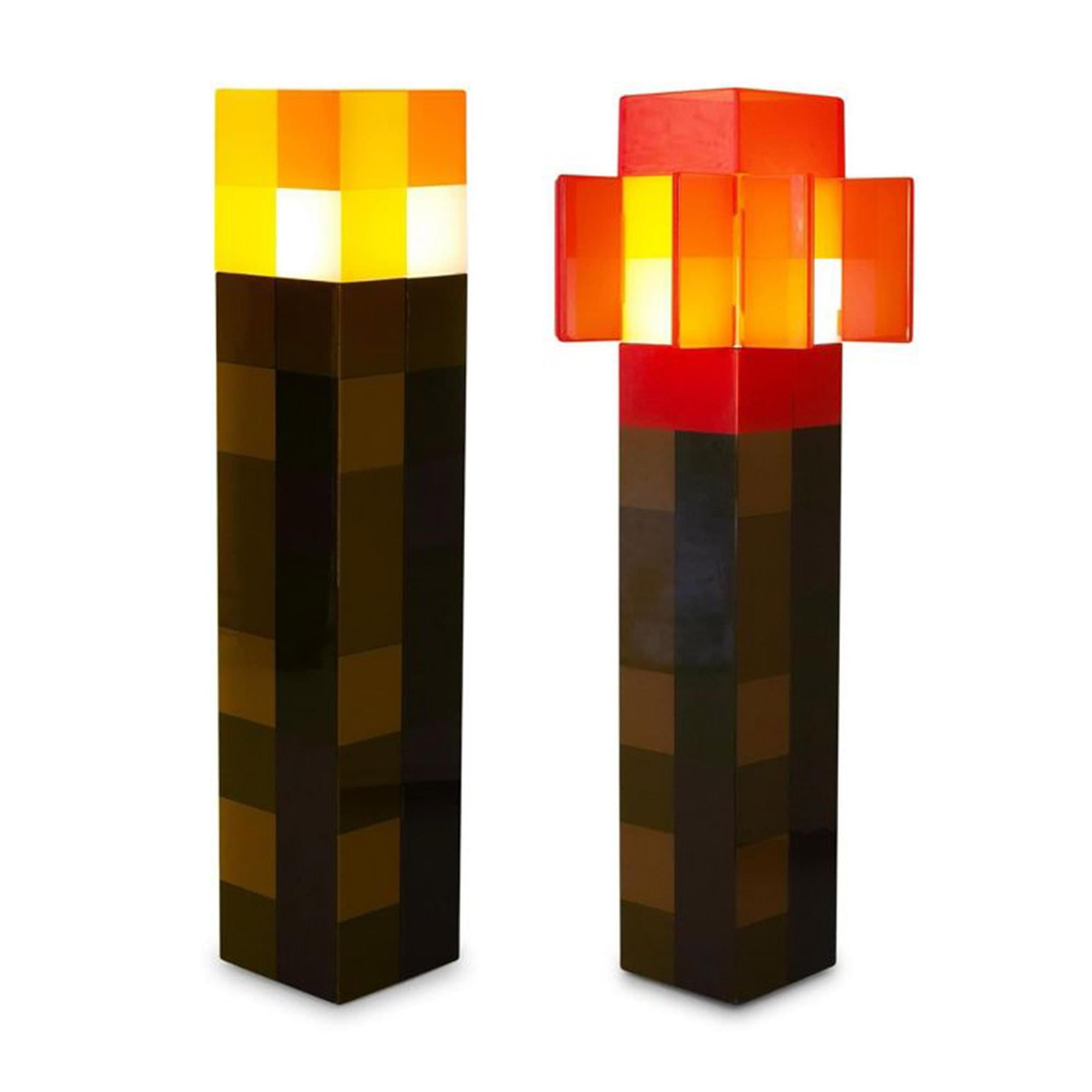 Minecraft 2-Piece Nightlight Bundle | Torch and Redstone Torch