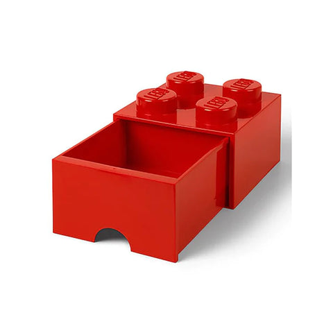 LEGO STORAGE BRICK 1 DRAWER BRIGHT RED