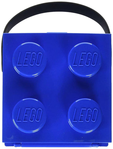 LEGO LUNCHBOX WITH HANDLE, BRIGHT BLUE