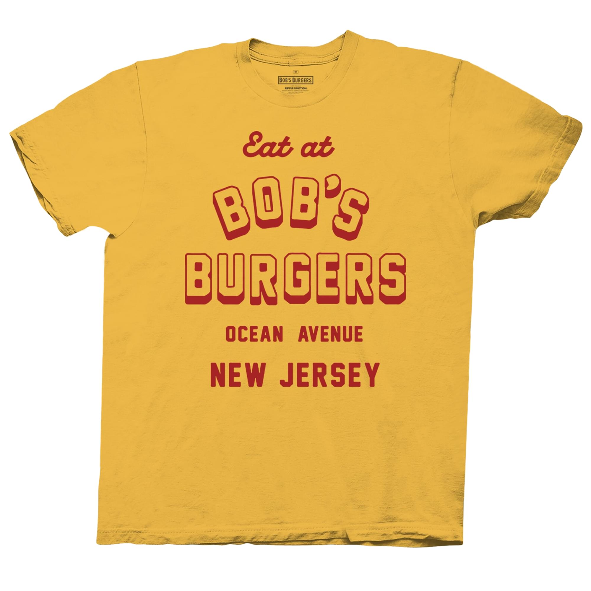 Bob's Burgers Ocean Avenue Graphic Tee , Mens