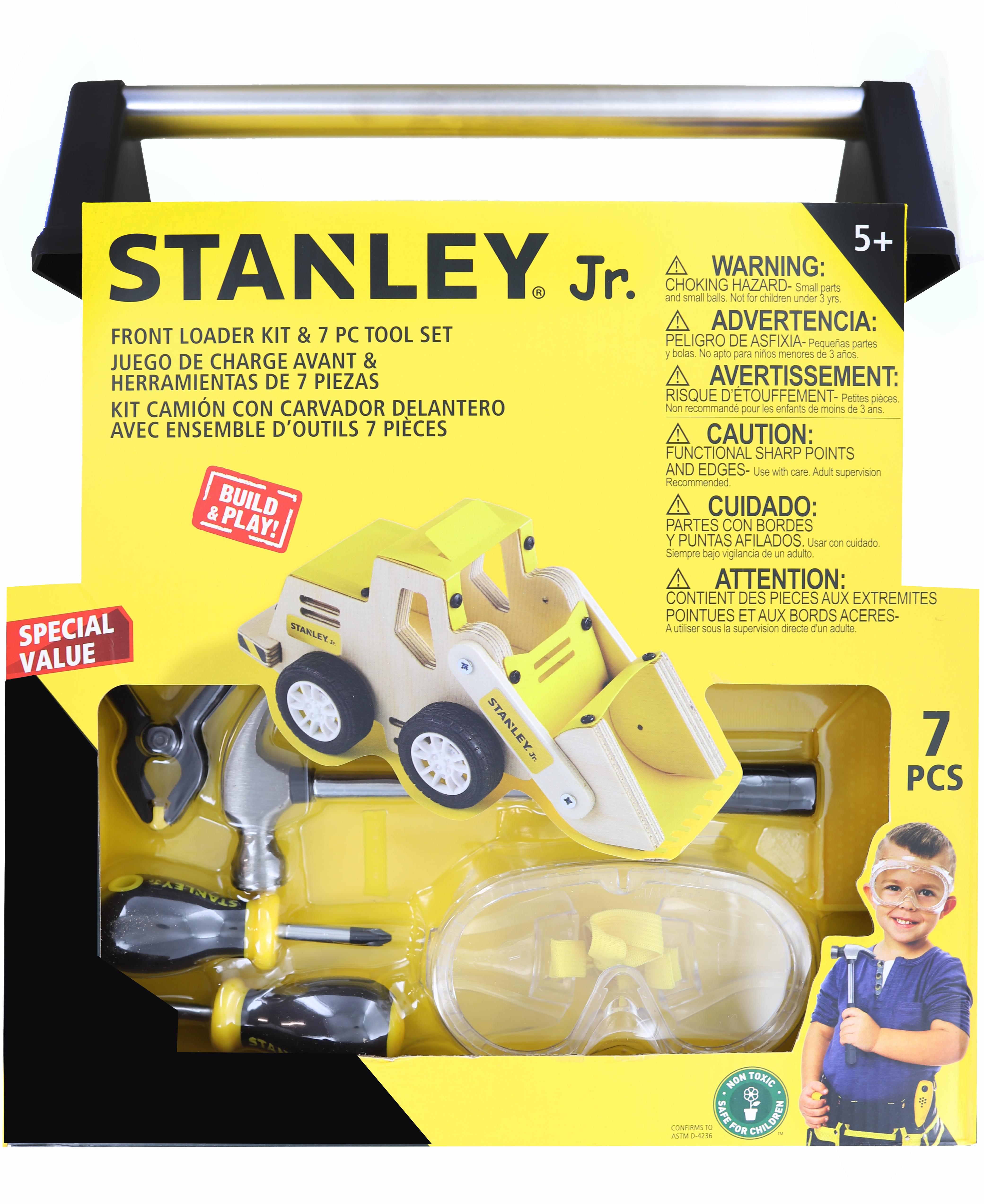 Stanley Jr. 7 Piece Tool Set , Real Tools For Kids