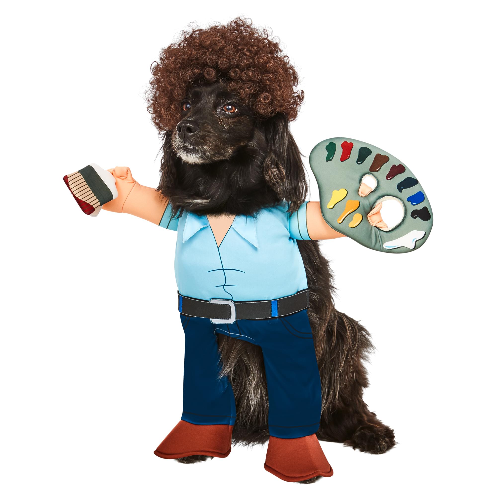 Bob Ross Pet Costume