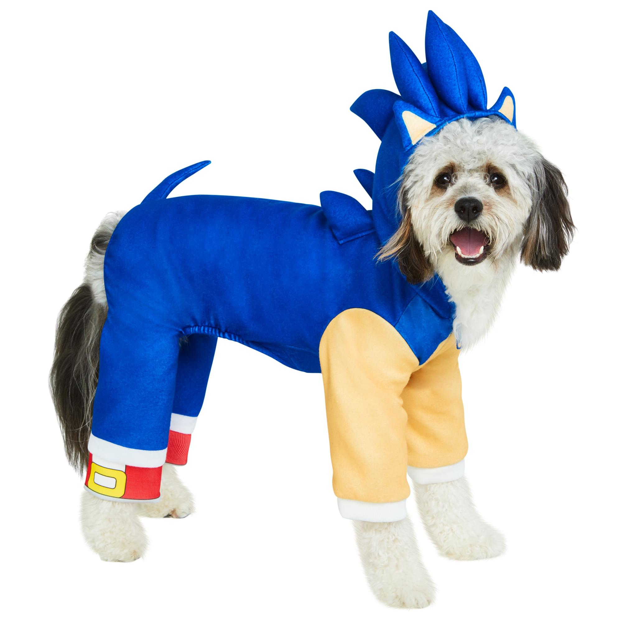 Sonic The Hedghog Hooded Pet Costume