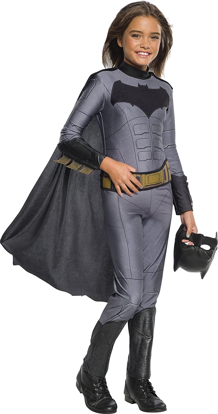 Photos - Fancy Dress Rubies Justice League Movie Batman Girl's Costume Jumpsuit RUB-641111S-C 