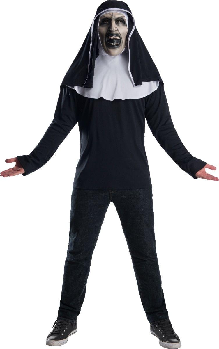 The Nun Adult Costume Top W/ Mask