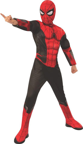 SP3-SPIDER-MAN V3 DLX CHILD COSTUME (RED/BLK)(FFH)