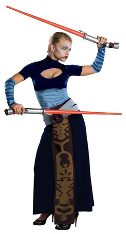 STAR WARS ANIMATED DELUXE ASAJJ VENTRESS ADULT COSTUME