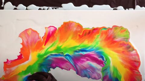 Rainbow Art Painting
