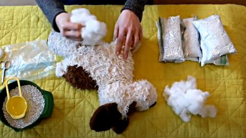 Removing the Old Stuffing