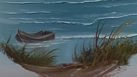 Bob Ross - Ocean Sunset (Season 10 Episode 10) 