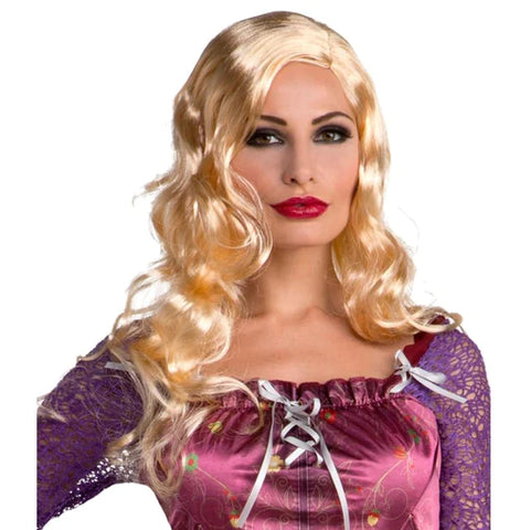 HOCUS POCUS INSPIRED SILLY SALEM SISTER WITCH ADULT COSTUME WIG | ONE SIZE