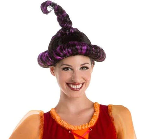 HOCUS POCUS INSPIRED GOOFY SALEM SISTER WITCH ADULT COSTUME WIG | ONE SIZE