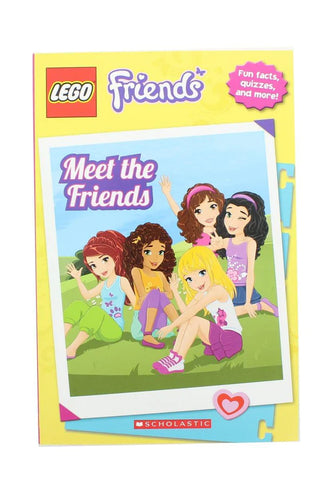 LEGO FRIENDS: MEET THE FRIENDS PAPERBACK BOOK