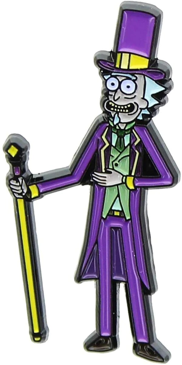 RICK AND MORTY CANDYMAN RICK EXCLUSIVE ENAMEL COLLECTOR PIN