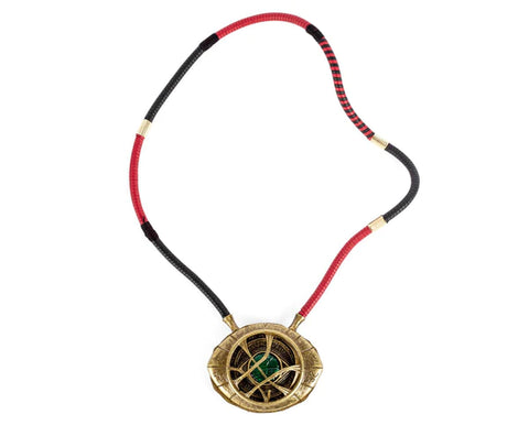 MARVEL DOCTOR STRANGE EYE OF AGAMOTTO 1:1 SCALE LIGHT-UP PROP REPLICA NECKLACE