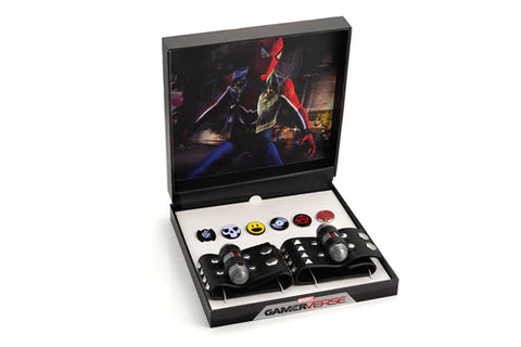 MARVEL'S SPIDER-MAN EXCLUSIVE SPIDER-PUNK WEB-SHOOTER BRACELETS & ENAMEL PIN SET