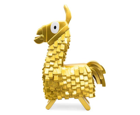 FORTNITE GOLD LOOT LLAMA FIGURAL HOLIDAY TREE TOPPER DECORATION