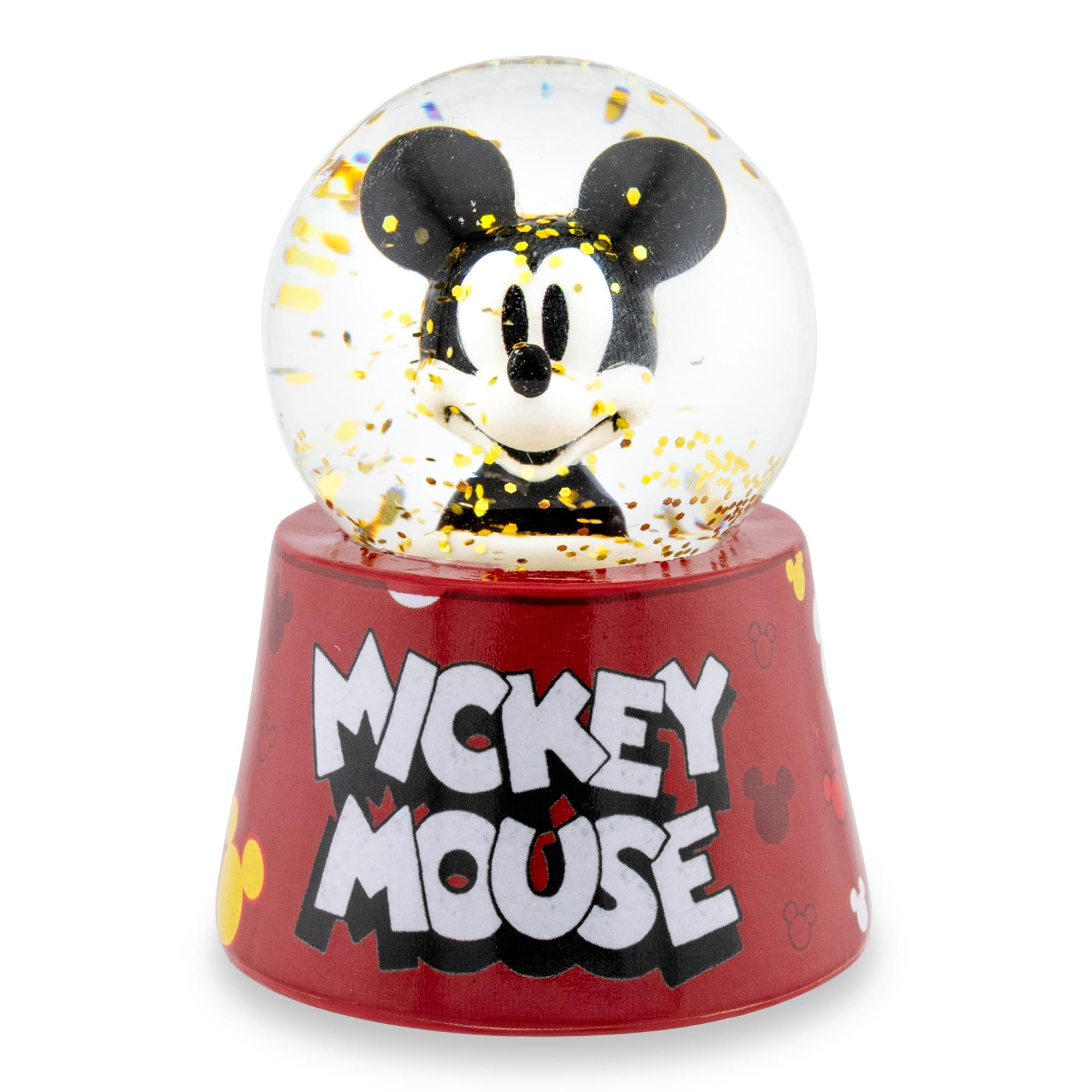 Disney Mickey Mouse Light-Up Mini Snow Globe , 2.75 Inches Tall