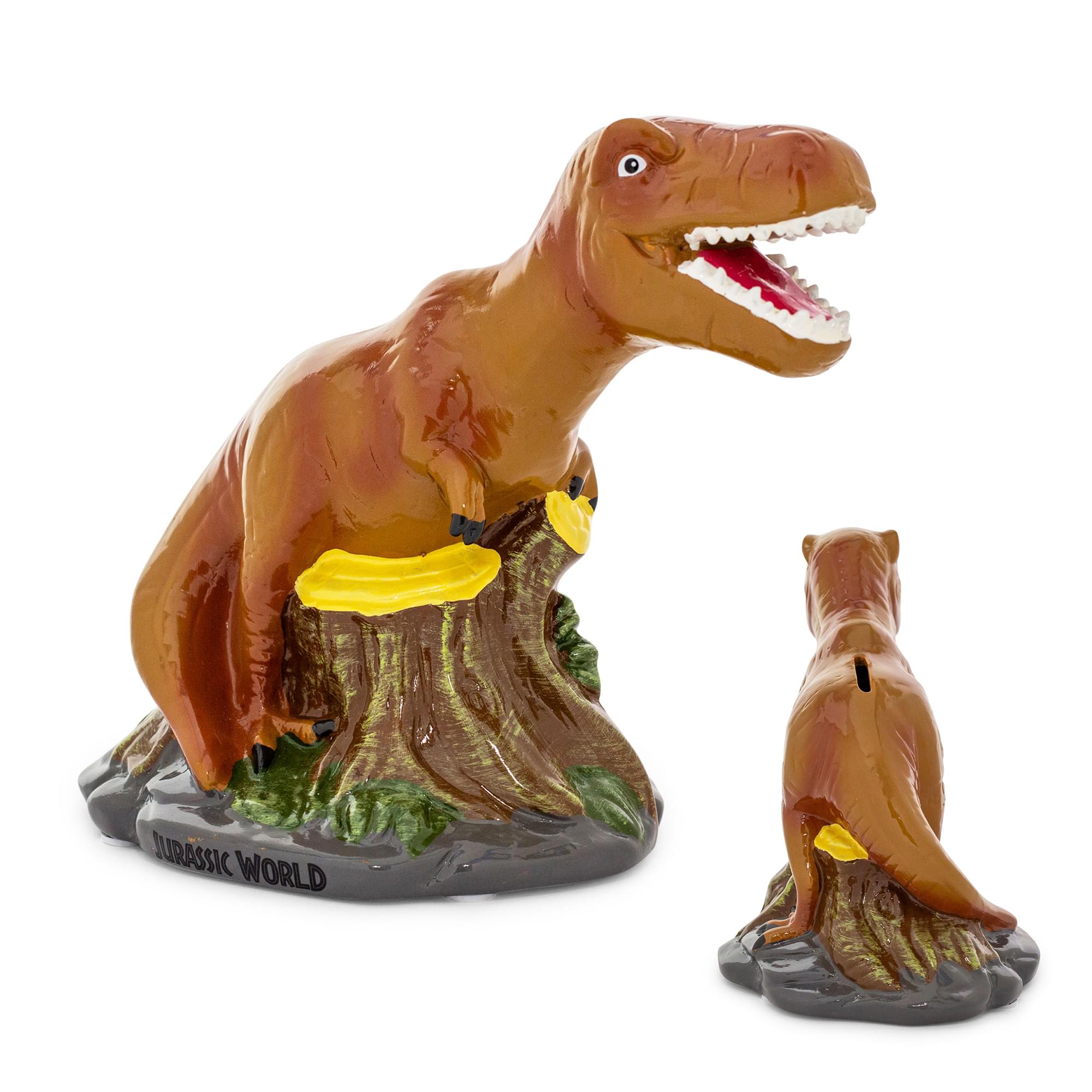 Jurassic World T-Rex 6 Ceramic Sculpted Coin Bank Storage