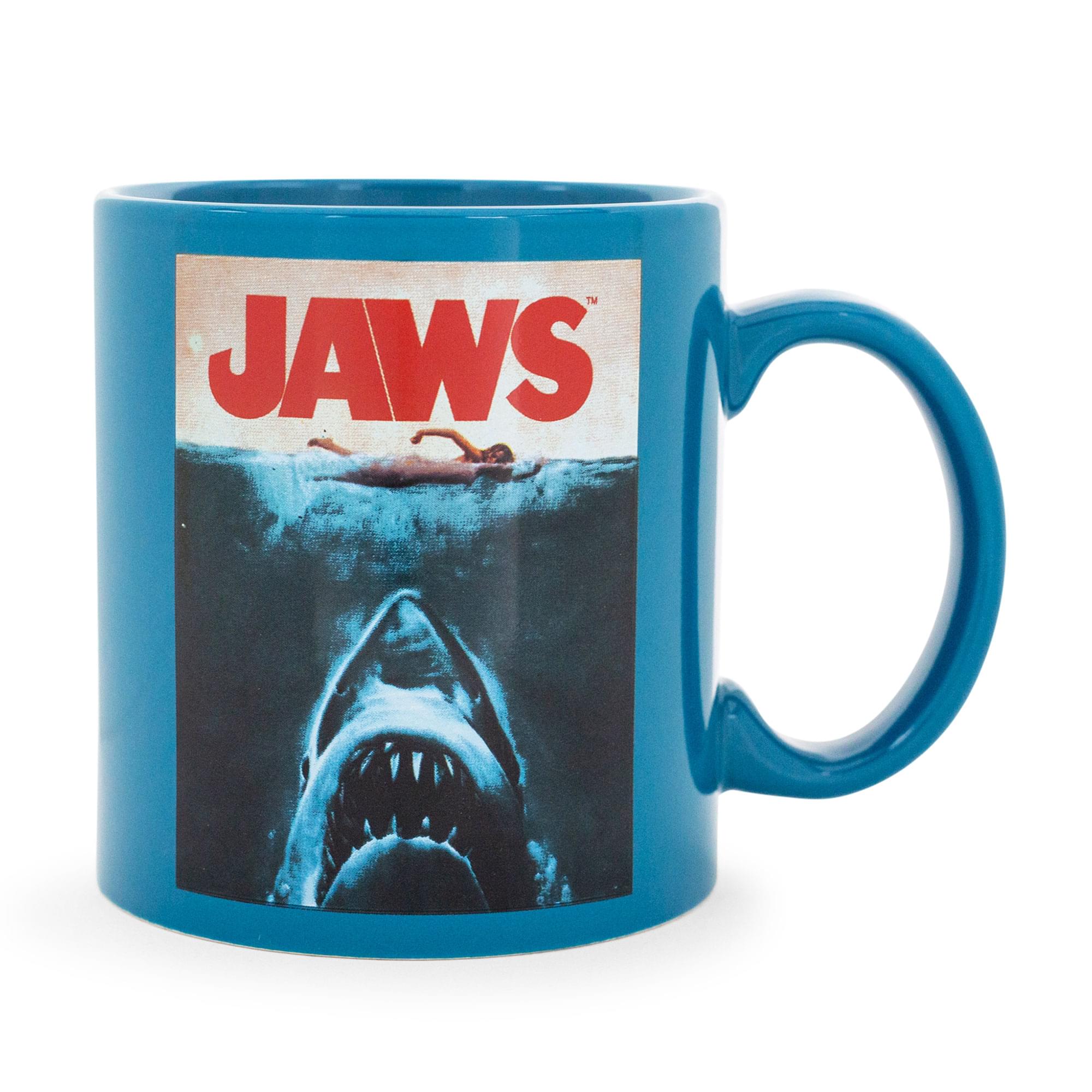 JAWS Amity Island Population Ceramic Mug , Holds 20 Ounces