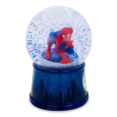 MARVEL SPIDER-MAN NEW YORK SKYLINE LIGHT-UP COLLECTIBLE SNOW GLOBE