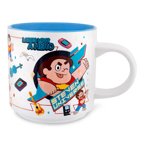 STEVEN UNIVERSE SINGLE STACKABLE CERAMIC MUG | HOLDS 13 OUNCES