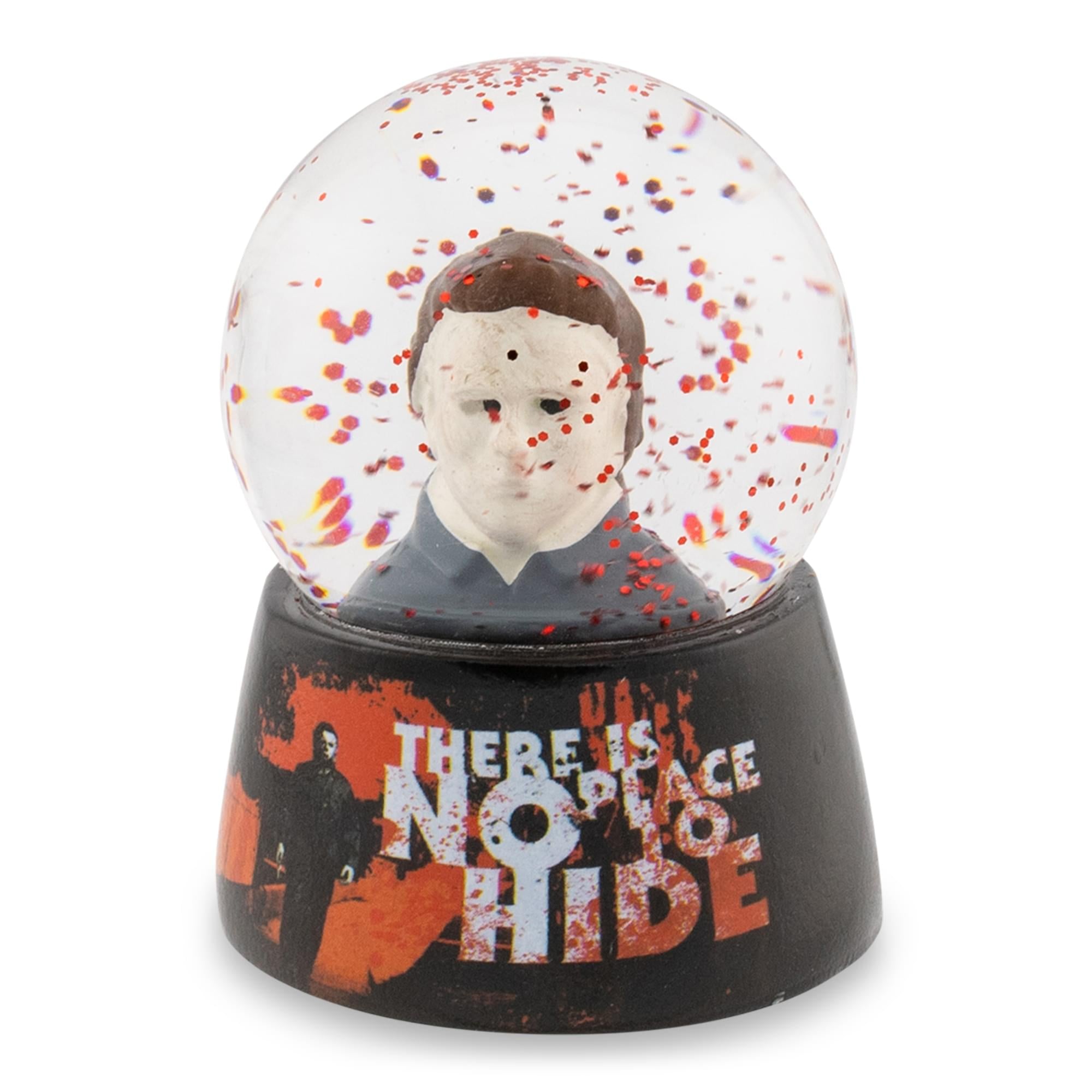 Halloween Michael Myers No Place To Hide Mini Snow Globe , 3 Inches Tall
