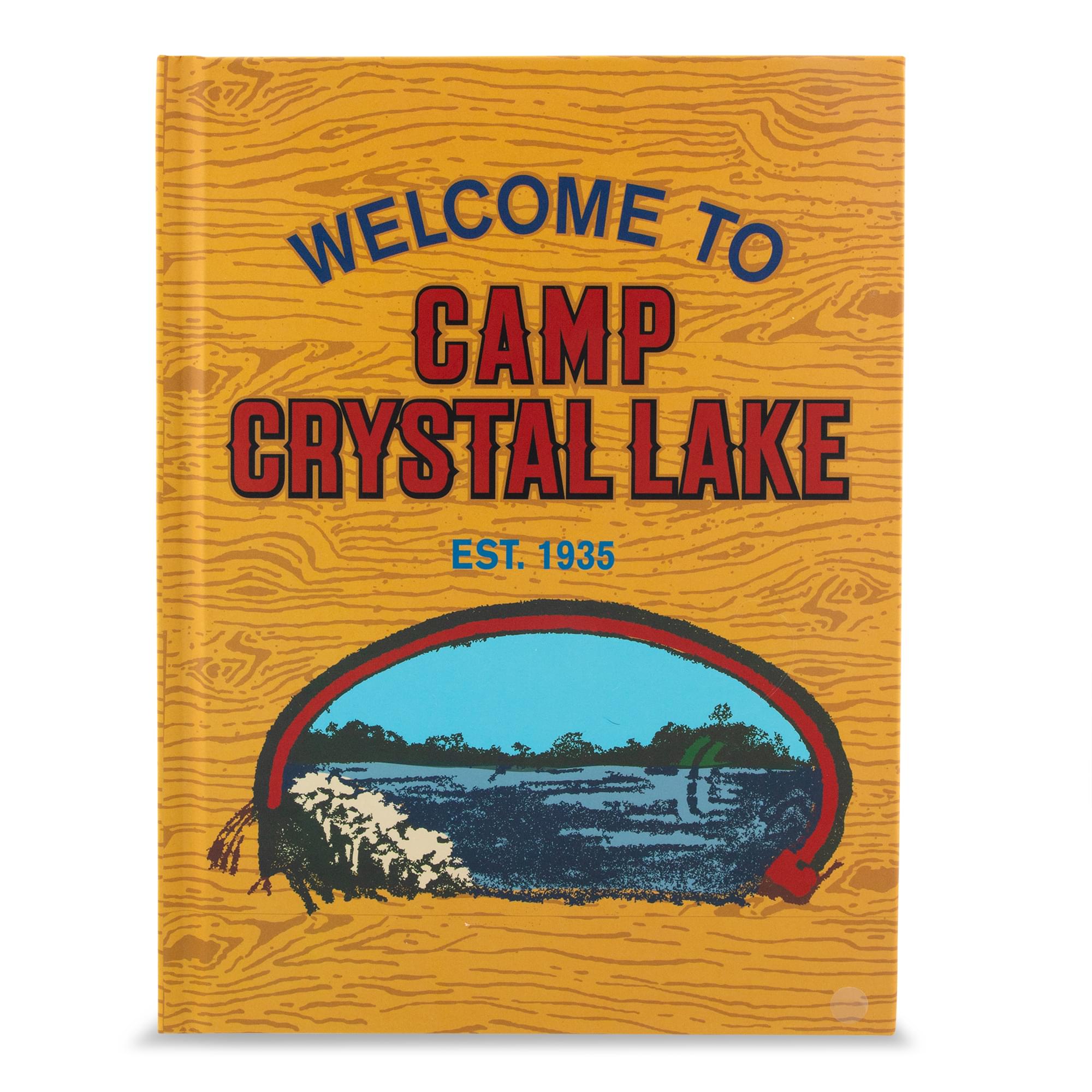 Friday The 13th Welcome To Camp Crystal Lake Hardcover Journal Notebook