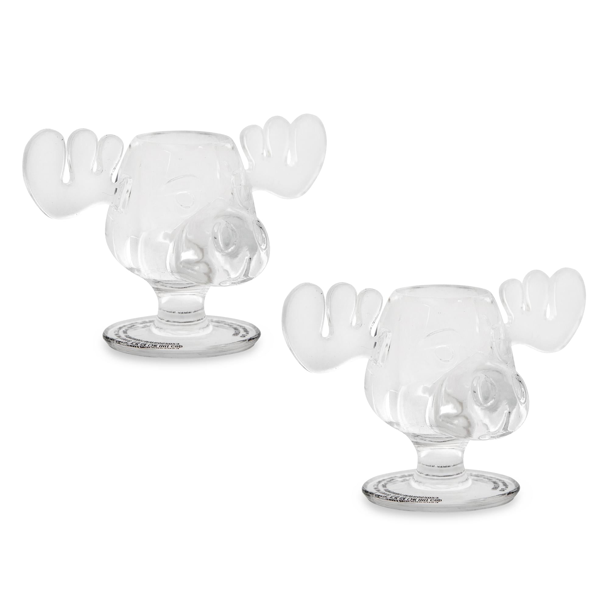 National Lampoon's Christmas Vacation Moose Head Shot Glasses , Set Of 2