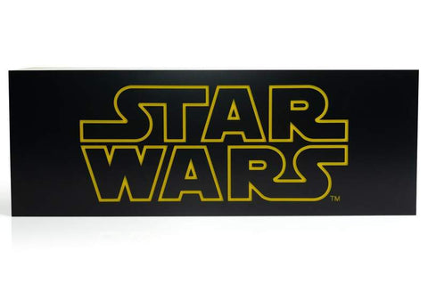 Star Wars Official Logo 17-Inch LightBox | Electric/USB Mood Light 