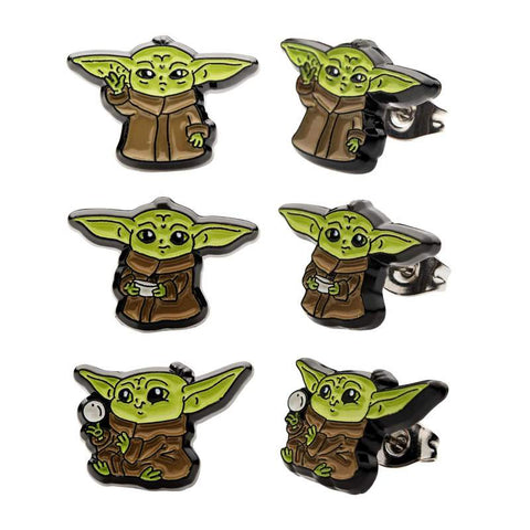 Star Wars The Mandalorian The Child Stud Earrings | Set of 3