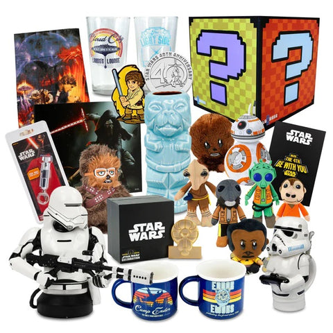 STAR WARS SUPERLOOT MEGA MYSTERY GIFT BOX | $399 VALUE | 20 FUN ITEMS!