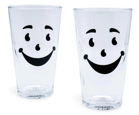 KOOL-AID MAN 16-OUNCE PINT GLASSES | SET OF 2