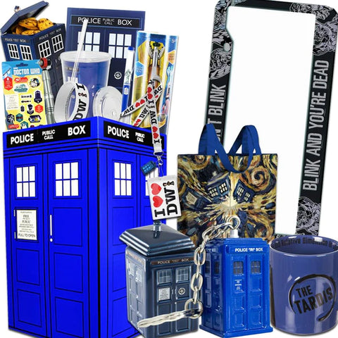 DOCTOR WHO THEMED MYSTERY GIFT BOX