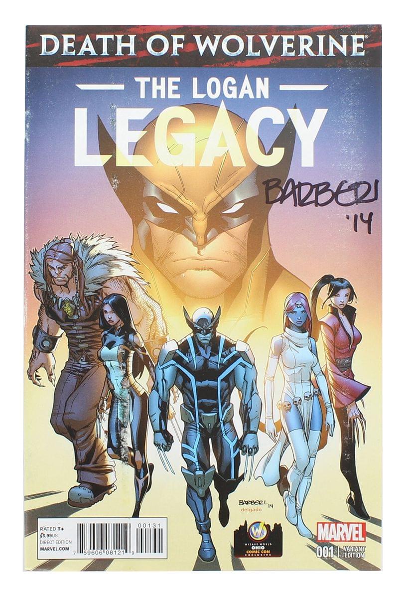 Marvel Death Of Wolverine The Logan Legacy #1 , WW Ohio , AUTOGRAPHED