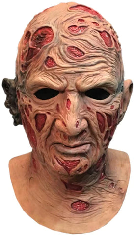 A NIGHTMARE ON ELM STREET SPRINGWOOD SLASHER DELUXE FREDDY ADULT LATEX MASK