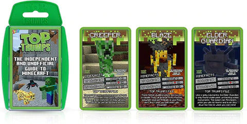 MINECRAFT TOP TRUMPS CARD GAME