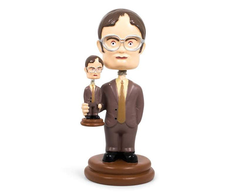 The Office Double Dwight Bobblehead Collectible Figure