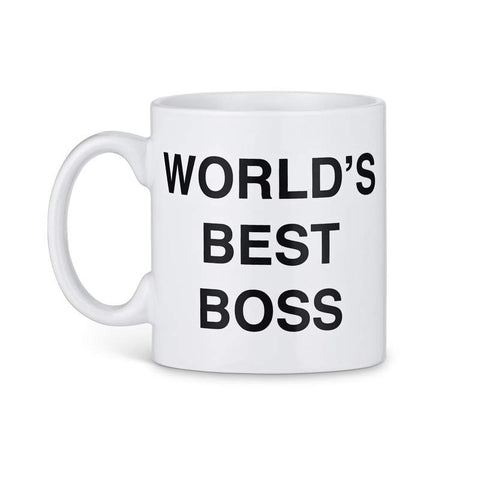 The Office "World's Best Boss" Ceramic Coffee Mug