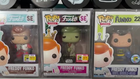 Three Boxes of Star Wars Funko Pop