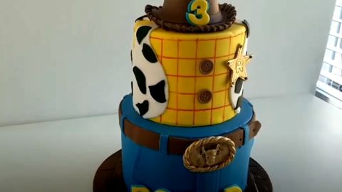 Toy Story Woody Cake