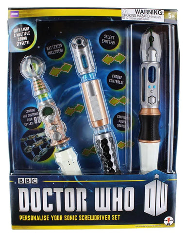 DOCTOR WHO PERSONALIZE YOUR SONIC SCREWDRIVER SET